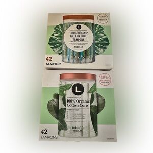L Organic Cotton Tampons Bundle